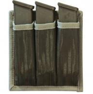 G*Outdoors Magazine Holder OD Green 1000D Nylon Holds 3 Magazines - GPS-305CL3