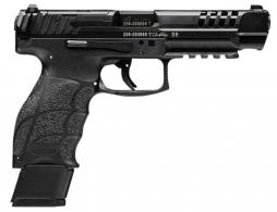 Heckler & Koch H&K VP9L Optic Ready 9mm 5" 20+1 (3) Black Black Steel Slide Black Interchangeable Backstrap Grip - 81000592