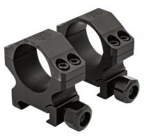 Sig Sauer Electro-Optics Alpha1 Hunting Rings Weaver 35mm 6061-T6 Aluminum Medium Black Matte - SOA10023