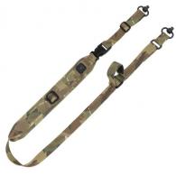 Grovtec US Inc QS 2-Point Sentinel Sling with Push Button Swivels Adjustable MultiCam for Rifle/Shotgun - GTSL327