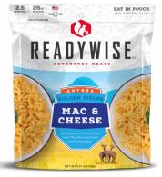 ReadyWise Outdoor Food Kit Golden Fields Mac and Cheese 2.5 Servings In A Resealable Pouch, 6 Per Case - RW05009