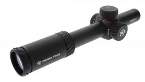 Trijicon VCOG 1-6x 24mm Red LED Horseshoe Dot w / Crosshair 223 55gr Reticle Rifle Scope