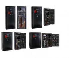 Sports Afield SA 4 Pack Gun Safes Black