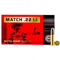 GECO .22 LR  .22 LR  Match 40 GR 50 Bx/100 Cs