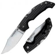 Cold Steel Voyager Large Tanto 4" Folding Clip Point Plain AUS 10A Steel Blade Black Griv-Ex w/6061 Aluminum Liners Hand