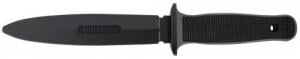 Cold Steel Rubber Training Peace Keeper I 7" Fixed Plain Rubber Blade Black Santoprene Handle - CS-92R10D