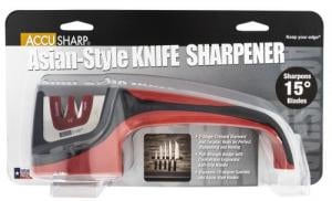 AccuSharp Asian-Style Fine Diamond, Ceramic Sharpener Red - 052C