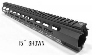 Samson SXT Handguard M-LOK AR-Platform Black Anodized 6061-T6 Aluminum 15" - 010612901