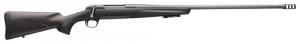 Browning X-Bolt Pro 6.8 Western 3+1 24" Fluted MB Carbon Gray Elite Cerakote Black Carbon Fiber Stock Right Hand - 035542299