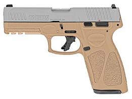 Taurus G3B 9mm Luger 4" 17+1 Tan Matte Stainless Steel Tan Polymer Grip - 1G3B949T