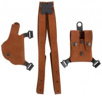 Galco Classic Lite Shoulder System Natural Leather Shoulder For Glock 17/22/31 Gen1-5 Right Hand - CL2-224