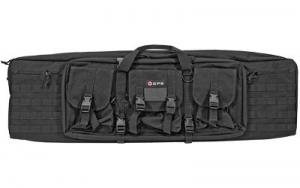 G*Outdoors Double Rifle Case Black 600D Polyester 42" L x 12.75" H x 9" W - DRC42