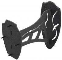 Skullhooker Single Shoulder Mount Mounting Kit Wall Mount Steel Black Small/Mid-Size Game - SKH-SSM-BLK