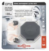 SF EP10-MPR FULL BLOCK EARPLUGS MD CLEAR - EP10MPR