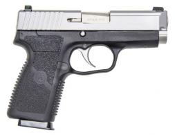 Kahr Arms P 40 S&W 3.60" 7+1 Black Matte Stainless Steel Slide Textured Black Polymer Grip Night Sights