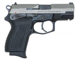 BERSA/TALON ARMAMENT LLC TPR Compact 9mm Luger 13+1 3.25" Black Barrel, Nickel Serrated Slide, Matte Black Aluminum Frame w/Beav