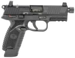 FN 502 Tactical .22 LR 4.6" Black, Optic Ready, 15+1 / 10+1