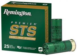 Remington Premier STS 12 Gauge Ammo 2.75" 1 1/8 oz 1100 fps 7.5 Shot 25rd box - 20240