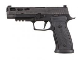 Sig Sauer P320 AXG Pro 9mm 4.70" 10+1 Black Hardcoat Anodized Frame with Black Nitron Stainless Steel