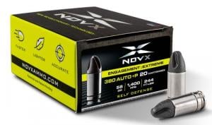 NovX 380EEPSS-20 Engagement Extreme 380 ACP+P 56 gr Copper Polymer 20 Bx/ 10 Cs - 380EEPSS20