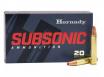 Main product image for Hornady Subsonic 350 Legend Ammo 250 gr  Sub-X 20rd box