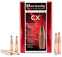 Hornady 332704 CX 338 Cal 185 gr Copper Solid 50 Per Box - 332704