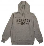 Hornady Hornady Hoodie Gray Long Sleeve 3XL - 99595XXXL