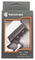 Recover Tactical Rail Adapter Black Polymer Full-Size Picatinny for Glock 48 - GR48-01