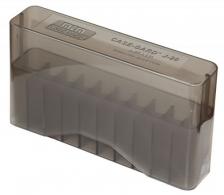 MTM Case-Gard J-20 Ammo Box 338 Win Mag 7mm Rifle Clear Smoke Polypropylene 20rd - J-20-LLD-41