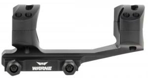 Warne X-SKEL Scope Mount/Ring Combo For MSR Extended 34mm Tube Cantilever Mount Ultra High Rings 1.44" Mount Height Bl