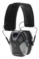 Caldwell E-Max Electronic Hearing Muff 23 dB Gray/Black Ear Cup with Black Headband - 1099602