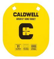 Caldwell 1116703 AR500 Gong Target Yellow AR500 Steel - 1116703