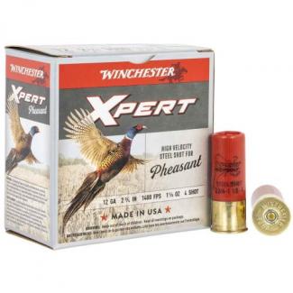 Winchester Xpert Pheasant 12 GA  Ammo 2.75" 1 1/8 oz  #4 shot  25rd box