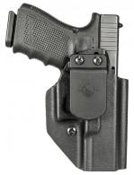 Mission First Tactical Appendix Holster Black Ambidextrous IWB/OWB for Glock 19,23,44 - HGL19AIWBA-BL