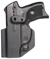 Mission First Tactical Appendix Holster Black Ambidextrous IWB/OWB for Ruger EC9,EC9s,LC9,LC9s - HRULC9AIWBA-BL