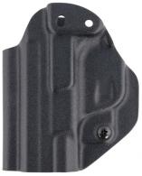 Mission First Tactical Appendix Holster Black Ambidextrous IWB/OWB for S&W M&P Shield/Shield Plus 9mm,40 Cal 1.0 & 2.0 - HSWSHSAIWBA-BL