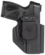 Mission First Tactical Appendix Holster Black Ambidextrous IWB/OWB for Taurus PT-111, G2,G2C,G2S,G3C - HTPT111SAIWBA-BL