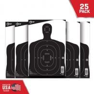 EZ-Aim EZ-Aim Silhouette Target Silhouette Paper Target 12" x 18" 25 Per Pkg - 15447