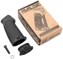 Strike Industries Flat Top Overmolded Pistol Grip Black Rubber for AR-Platform & Ruger 10/22 Stock/Chassis - AR-NBPG-15