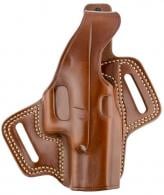 Galco Fletch High Ride Tan Leather Belt For Glock 19 Gen1-5/19x/23 Gen2-5/32/45 Right Hand - FL226