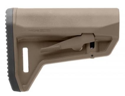 Magpul MAG1242-FDG MOE SL-M Carbine Stock Flat Dark Earth Synthetic for Mil-Spec AR-Platform - MAG1242-FDE