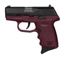 SCCY CPX-3 Crimson/Black 380 ACP Pistol - CPX3CBCR