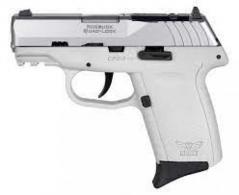SCCY CPX-1 Gen3 RD White/Stainless 9mm Pistol - CPX1TTWTRDRG3