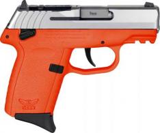 SCCY CPX-1 Gen3 RD Orange/Stainless 9mm Pistol - CPX-1TTORRDRG3