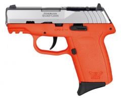 SCCY CPX-2 Gen3 RD Orange/Stainless 9mm Pistol - CPX2TTORRDRG3