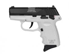 SCCY CPX-4CBWTRDRG3 380 BLK SLIDE WHT GRIP SFT 10R - CPX4CBWTRDRG3