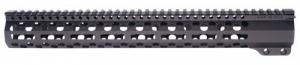 Bowden Tactical Foundation Handguard M-LOK Style made of 6061-T6 Aluminum with Black Anodized Finish, Picatinny Rail & 15 - J23015