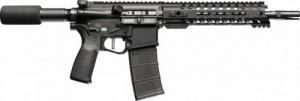 Patriot Ordnance Factory Renegade + Direct Impingement Black 223 Remington/5.56 NATO AR Pistol - 01798