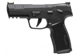 Sig Sauer P322 22 LR Caliber with 4" Threaded Barrel, 20+1 Capacity, Black Finish Picatinny Rail Frame, Serrated/Optic