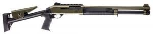 Dickinson XXA-4 12 Gauge 3" 18.50" 5+1 Fixed with Adjustable Comb Stock Black Polymer Grip - XXA4KH